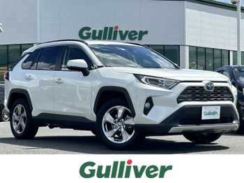 トヨタ ＲＡＶ４ ハイブリットG 9インチナビ バックカメラ 革シート ETC