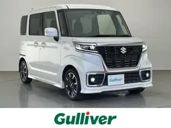 スズキ スペーシア カスタム HYBRID XS ターボ 社外8型ナビ バックカメラ 温シート 禁煙車