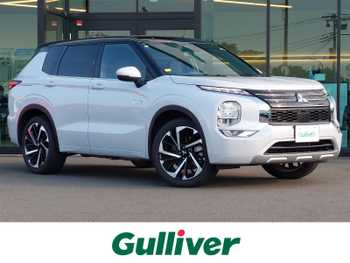 三菱 アウトランダー ＰＨＥＶ P サンルーフ 純正ナビ 全方位カメラ BOSE