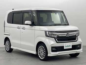 ホンダ Ｎ ＢＯＸ カスタム L ターボ 純正9型ナビ両側パワスラバックモニター