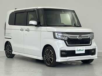 ホンダ Ｎ ＢＯＸ カスタム L ターボ 純正8型ナビ BT TV 温シート 両側電動 ETC