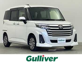 トヨタ ルーミー カスタムG 禁煙 純正9型ナビ 両側電動 全方位カメラ
