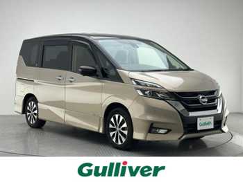 日産 セレナ ハイウェイスターVセレクションⅡ 純正9型ナビ 天吊ミニター 温シート 追従