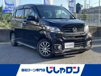 ホンダ Ｎ ＷＧＮ カスタム G Aパッケージ 社外ナビ クルコン ハーフレザーシート