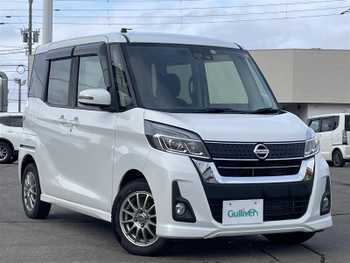 日産 デイズ ルークス ハイウェイスターX ワンオーナー 純正オーディオ 夏タイヤ積込