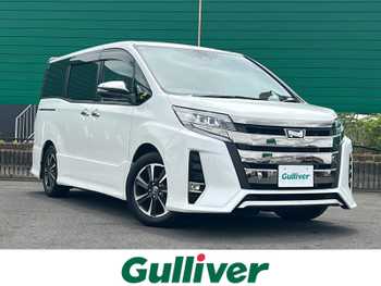 トヨタ ノア Si ダブルバイビーⅢ 禁煙車ローダウン（純正サス積込）社外ナビ