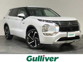 三菱 アウトランダー ＰＨＥＶ P 9型ナビ 全方位 衝突軽減 ETC 温シート USB