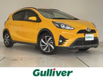 トヨタ アクア クロスオーバー グラム 純正9型ナビ Bカメラ シートヒーター LED