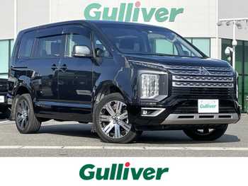 三菱 デリカＤ：５ G パワーパッケージ 社外ナビ全方位 後席モニター 両側電動 ETC