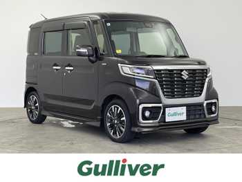 スズキ スペーシア カスタム HYBRID XS 社外7型ナビ バックカメラ 両側電動ドア