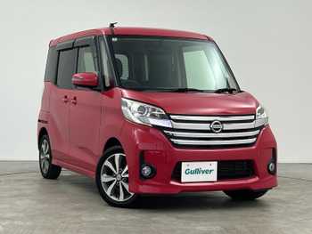 日産 デイズ ルークス ハイウェイスターターボ 禁煙車 純正SDナビ 全方位 両側パワスラ