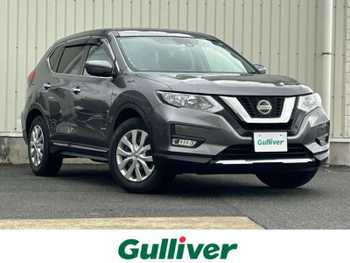 日産 エクストレイル ハイブリッド 20S 4WD 衝突軽減 純正メモリナビ バックカメラ