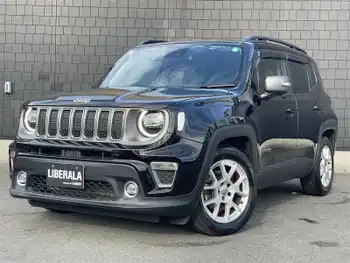 クライスラー・ジープ ジープ レネゲード リミテッド Uconnectナビ CarPlay対応 ACC 黒革シート