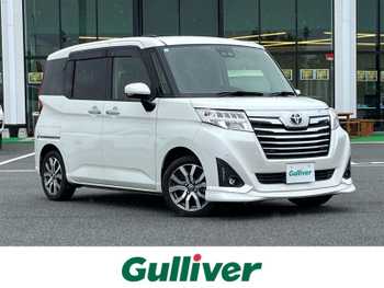 トヨタ ルーミー カスタムG－T 社外9インチナビ クルコン 全方位 両側PS