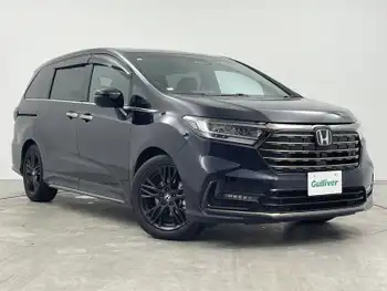 ホンダ オデッセイ ハイブリッド e:HEVアブソルート EXブラックED 禁煙車 11型ナビ 後席モニタ- 全方位 BSM