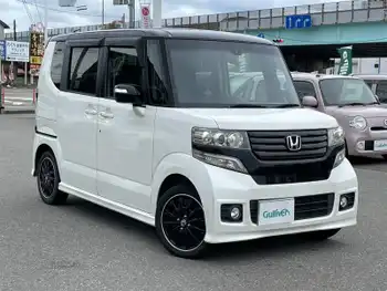 ホンダ Ｎ ＢＯＸ カスタム G ターボ Aパッケージ メモリーナビ DTV CTBA HID 両側パワスラ