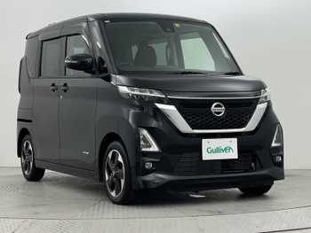 日産 ルークス ハイウェイスター X エマージェンシーブレーキ 全周囲カメラ
