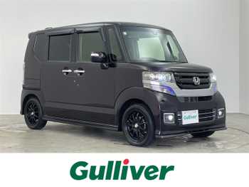 ホンダ Ｎ ＢＯＸ カスタムGターボSSブラックスタイル 社外8型ナビ 後席M Bカメラ ETC ドラレコ