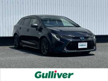 トヨタ カローラツーリング ハイブリッド ダブルバイビー T-コネクトナビ Bカメラ ハーフレザー ETC