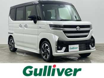 スズキ スペーシア カスタム HYBRID XS 登録済未使用車 純正10型ナビ 衝突軽減 LED