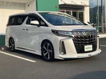トヨタ アルファード S タイプゴールドⅡ サンルーフ モデリスタエアロ 純正ナビ LED
