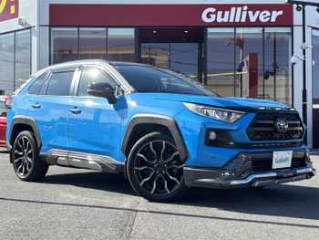トヨタ ＲＡＶ４ アドベンチャー 黒レザーシートクリアランスソナーETC