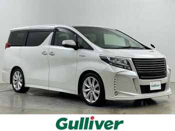 トヨタ アルファードハイブリット SR Cパッケージ 社外ナビ 寒冷地仕様 フリップダウン ETC