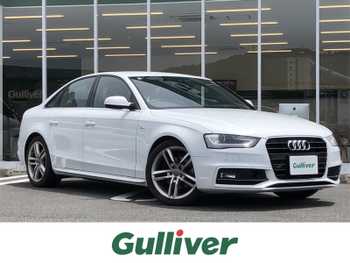アウディ Ａ４ 2．0 TFSI 純正ナビ CD DVD BT 革シート ETC
