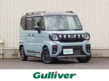 スズキ スペーシア ギア HYBRID XZ 4WD 衝突軽減 ワンオーナー 両側パワスラ