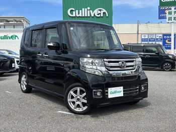 ホンダ Ｎ ＢＯＸ カスタム G ターボ Lパッケージ 純正8インチナビ　フルセグ　バックカメラ