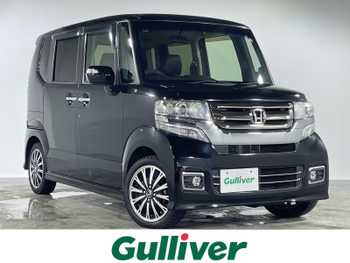 ホンダ Ｎ ＢＯＸ カスタム G ターボ Lパッケージ 社外ナビ・バックカメラ・両側パワスラ