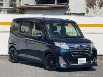 トヨタ ルーミー カスタムG－T 禁煙1オナ社外ナビフルセグ両パワスマアシ3