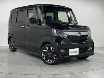 ホンダ Ｎ ＢＯＸ カスタム G L ターボ ホンダセンシング 純正8型ナビ 両側電動 Bカメラ 衝突軽減ETC