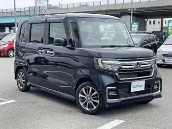 ホンダ Ｎ ＢＯＸ カスタム L 純正メモリーナビ TV Bカメラ 両側Pスラ