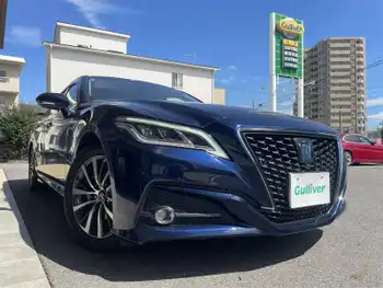 トヨタ クラウン ハイブリッド G ワンオーナー　全方位　革シート　ETC