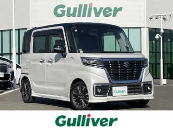 スズキ スペーシア カスタム HYBRID XS 8型ナビ Bカメラ ETC 両側電動 純正アルミ