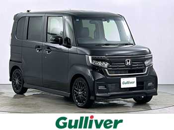 ホンダ Ｎ ＢＯＸ カスタム L ターボ スタイル+ブラック 禁煙車 純正8型ナビ ドラレコ 衝突軽減 ETC