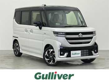 スズキ スペーシア カスタム HYBRID XS 届出済未使用車 純正9型ナビ 全周囲カメラ