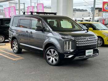 三菱 デリカＤ：５ G パワーパッケージ 純正ナビ フリップダウン 両側パワスラ