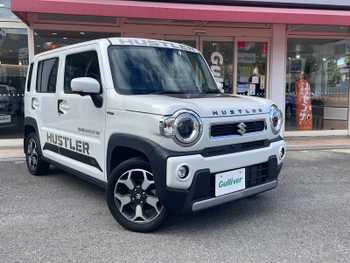 スズキ ハスラー HYBRID X ターボ 衝突軽減/全方位M/純正ナビ/BT/Sヒーター