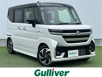 スズキ スペーシア カスタム HYBRID XS 届出済未使用車 9型DA 全方位 両側電動 LED
