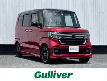 ホンダ Ｎ ＢＯＸ カスタム L ターボ 純正8型ナビナビ連動前後ドラレコフルセグ