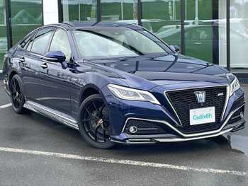 トヨタ クラウン ハイブリッド RS アドバンス Four TRDエアロ 純正ナビ 全方位カメラ 革シート