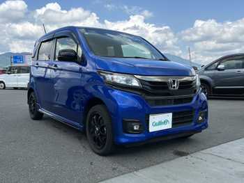 ホンダ Ｎ ＷＧＮ カスタムGターボ SS 2トーンカラースタイルP 純正SDナビ フルセグTV BT  バックカメラ