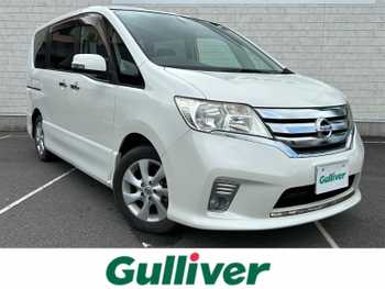 日産 セレナ ハイウェイスター Vセレクション ワンオーナ 社外ナビ TV BT DVD ETC