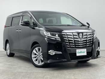 トヨタ アルファード S Aパッケージ 禁煙車 社外ナビ 後席モニタ- 両側電動 ETC
