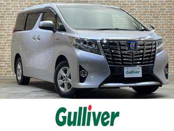 トヨタ アルファードハイブリット X 社外ナビ/バックカメラ/ムーンルーフ/ETC