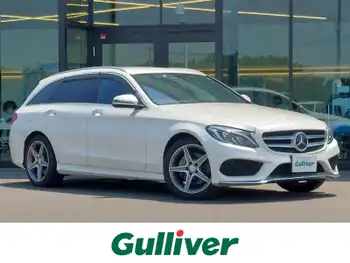 メルセデス・ベンツ Ｃ２２０ｄ ワゴン スポーツ 1オーナー RSP 赤革 エアサス HUD 純正ナビ