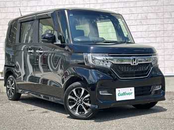 ホンダ Ｎ ＢＯＸ カスタム G L ホンダセンシング 純正7型ナビ バックC BT ETC 片側パワスラ