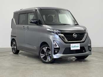 日産 ルークス HWS Gターボ アーバンクロム 純正SDナビ 全方位カメラ フルセグ 純正ETC